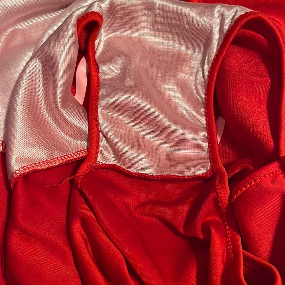 "Bae Watch” One Piece Red Bathing Suit - Picture 5 of 5